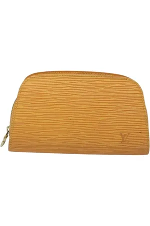 LOUIS VUITTON Pre-owned, Kobieta, Żółty, ONE SIZE, Skóra, Pre-owned Leather pouches