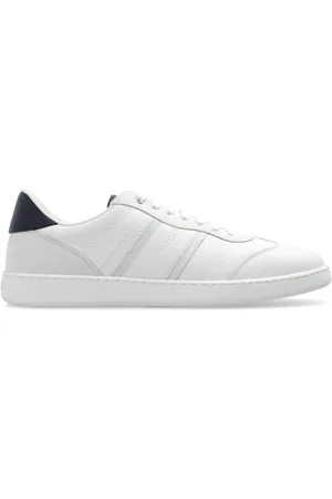 Salvatore Ferragamo Buty, Mężczyzna, Biały, 40 EU, Skóra, Achille Sneakers