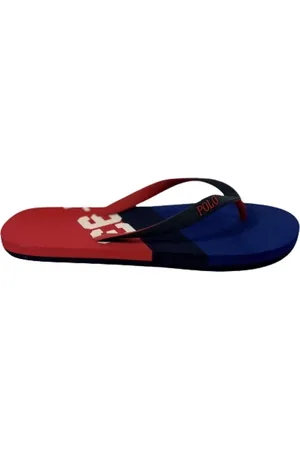 Ralph Lauren Buty, Kobieta, Niebieski, 38 EU, Stylowe Klapki