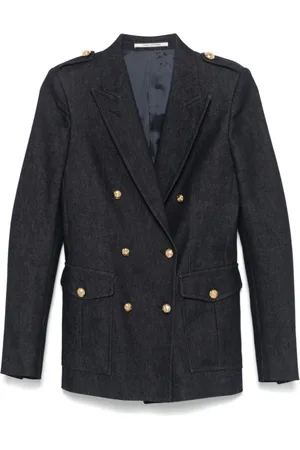 TAGLIATORE Kurtki, Kobieta, Czarny, L, Bawełna, Heather Blazer