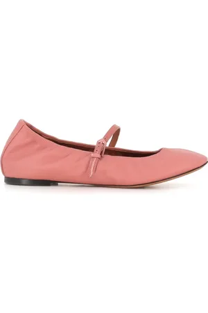 Lanvin Buty, Kobieta, Różowy, 39 EU, Skóra, Różowe skórzane baleriny