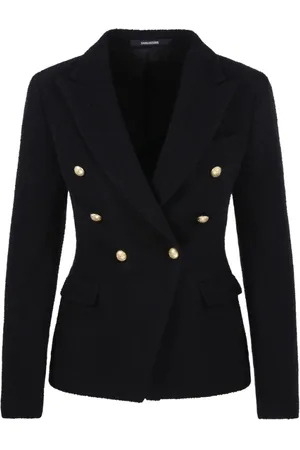 TAGLIATORE Kurtki, Kobieta, Czarny, S, Wełna, N1383 Nero Alicya Jacket