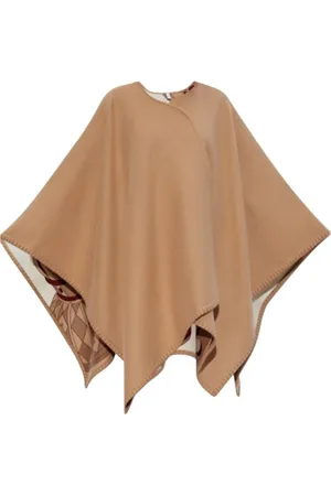 Salvatore Ferragamo Kurtki, Kobieta, Beżowy, ONE SIZE, Cape Nadir