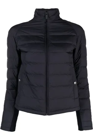 Thom Browne Kurtki, Kobieta, Niebieski, S, Padded Down Jacket