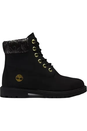 Timberland Buty, Kobieta, Czarny, 36 EU, Skóra, Wodoodporne sznurowane buty