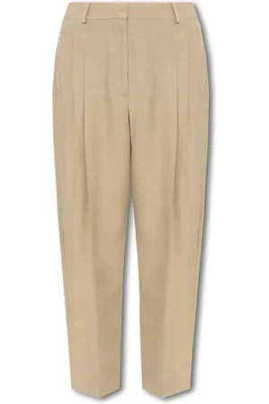 Stella McCartney Spodnie, Kobieta, Beżowy, M, Spodnie Kawaleryjskie