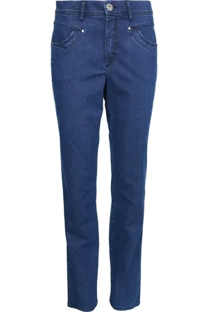 2-Biz Jeansy, Kobieta, Niebieski, XS, Denim, Lona Trousers Denim