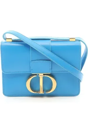 Dior Pre-owned, Kobieta, Niebieski, ONE SIZE, Skóra, Pre-owned Leather crossbody-bags