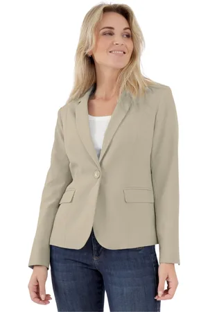 2-Biz Kurtki, Kobieta, Beżowy, S, Poliester, Illie Blazer