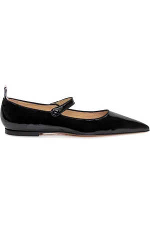 Thom Browne Buty, Kobieta, Czarny, 37 EU, Skóra, Czółenka Pointed Toe