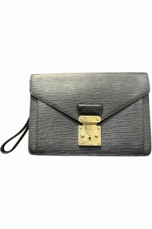 LOUIS VUITTON Pre-owned, Kobieta, Czarny, ONE SIZE, Skóra, Pre-owned Leather clutches