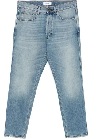 LARDINI Jeansy, Mężczyzna, Niebieski, W31, Bawełna, Jeansyy Slim-fit