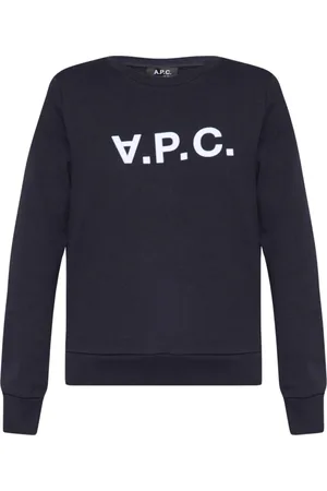 A.P.C. Bluzy, Kobieta, Niebieski, S, Bawełna, Bluza Viva