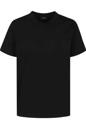 A.P.C. Koszulki, Mężczyzna, Czarny, S, Bawełna, Bawełniany T-shirt