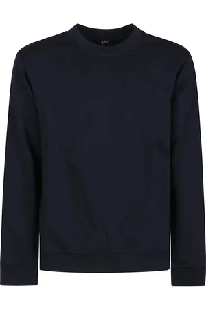 A.P.C. Bluzy, Mężczyzna, Niebieski, L, Bawełna, Standardowy Sweter Brodee Gots