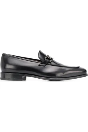 Salvatore Ferragamo Buty, Mężczyzna, Czarny, 43 EU, Skóra, Stylowe mokasyny
