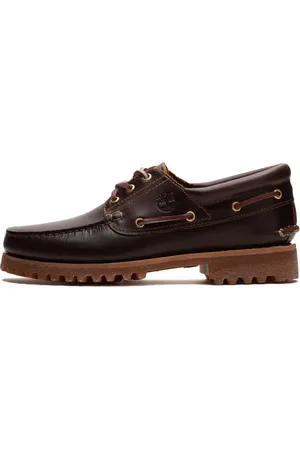 Timberland Buty, Mężczyzna, brązowy, 41 EU, Skóra, Klasyczne mokasyny żeglarskie z bieżnikiem
