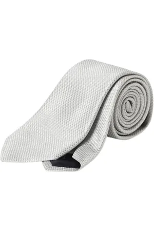 TAGLIATORE Akcesoria, Mężczyzna, Biały, ONE SIZE, Eleganckie Jedwabne Krawaty