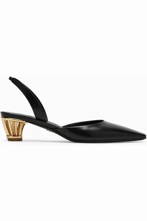 Salvatore Ferragamo Buty, Kobieta, Czarny, 35 1/2 EU, Skóra, Niskie Czółenka Alyssa
