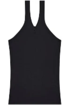 Courrèges Koszulki, Kobieta, Czarny, M, Luksusowy Tank Top