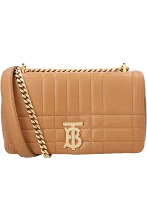 Burberry Torebki, Kobieta, brązowy, ONE SIZE, Bawełna, Torebka Crossbody Lola