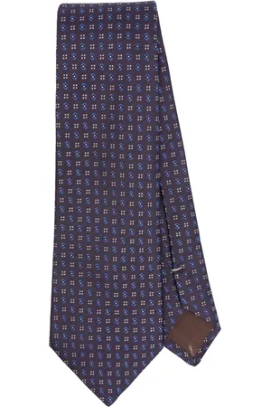 CANALI Akcesoria, Mężczyzna, Niebieski, ONE SIZE, Luksusowy jedwabny krawat
