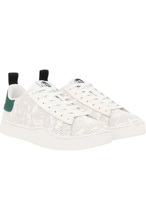 Diesel Buty, Mężczyzna, Biały, 45 EU, Skóra, Eleganckie Sneakersy