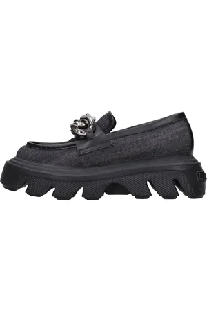 Casadei Buty, Kobieta, Czarny, 37 EU, Skóra, Mokasynyy