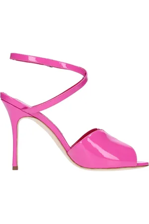 Manolo Blahnik Buty, Kobieta, Różowy, 36 EU, Skóra, Sandały Hourani