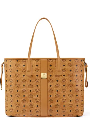 MCM Torebki, Kobieta, brązowy, ONE SIZE, Len, Liz Wendeshopper w Visetos