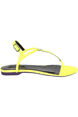 Patrizia Pepe Buty, Kobieta, Żółty, 39 EU, Eleganckie Wygodne Sandały
