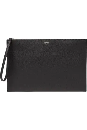 Fendi Torebki, Mężczyzna, Czarny, ONE SIZE, Stylowa Torba Pocket H24