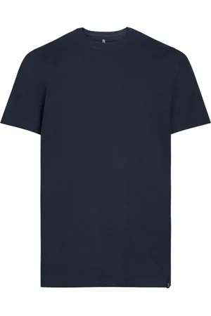 Boggi Milano Koszulki, Mężczyzna, Niebieski, M, Bawełna, T-shirt z dżerseju z bawełny slub