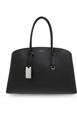 Emporio Armani Torebki, Kobieta, Czarny, ONE SIZE, Skóra, Torba Shopper