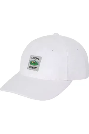 Carhartt Akcesoria, Mężczyzna, Biały, ONE SIZE, Bawełna, Czapka Field Cap