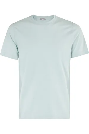 ZANONE Koszulki, Mężczyzna, Zielony, 2XL, T-Shirts