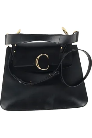 Chloé Pre-owned, Kobieta, Czarny, ONE SIZE, Skóra, Pre-owned skórzane torby na ramię