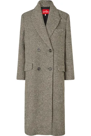 Crās Płaszcze, Kobieta, Szary, L, Sloane Coat