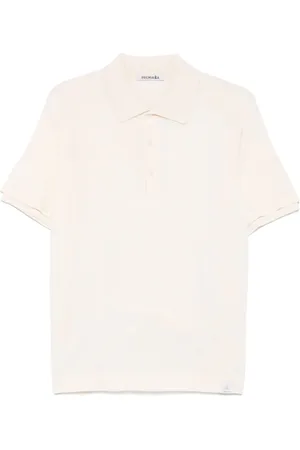 Premiata Koszulki, Mężczyzna, Beżowy, L, Biała Koszulka Polo Styl Casual