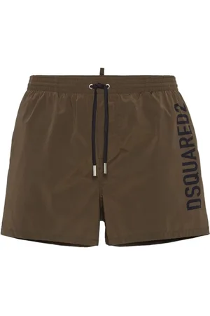 Dsquared2 Stroje kąpielowe, Mężczyzna, Zielony, S, Odzież plażowa