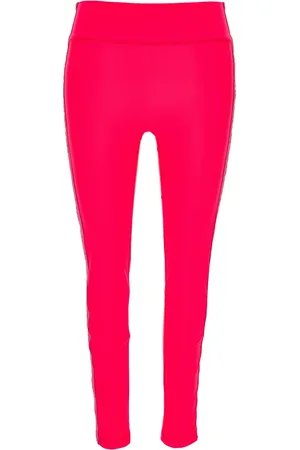 VERSACE Spodnie, Kobieta, Różowy, XS, Stylowe Spodnie dla Miłośników Mody