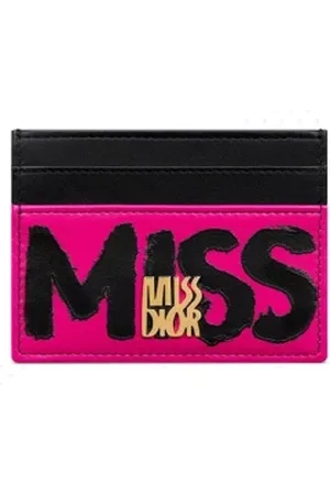 Dior Akcesoria, Kobieta, Wielobarwność, ONE SIZE, Skóra, Etui na karty Freesia