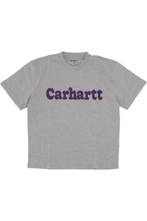 Carhartt Koszulki, Kobieta, Szary, S, Bawełna, Bubbles Tee