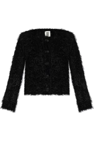 By Malene Birger Swetry, Kobieta, Czarny, L, Len, Stephania Cardigan