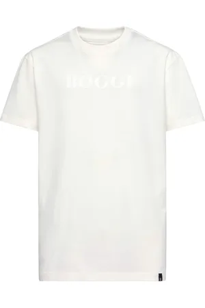 Boggi Milano Koszulki, Mężczyzna, Biały, S, Bawełna, Bawełniany T-shirt Jersey