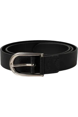 Calvin Klein Akcesoria, Kobieta, Czarny, 85 CM, Skóra, Skórzany pasek