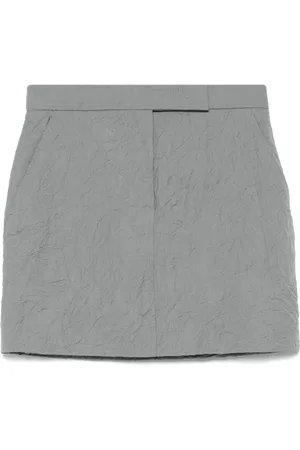 Max Mara Spódnice, Kobieta, Szary, 3XS, Szary Spódnica Klasyczny Styl