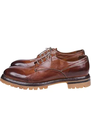 ELEVENTY Buty, Mężczyzna, brązowy, 44 EU, Skóra, Buty Derby