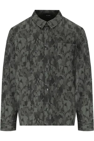 Daily paper Koszule, Mężczyzna, Zielony, L, Poliester, Adetola Community Relaxed Chimera Shirt