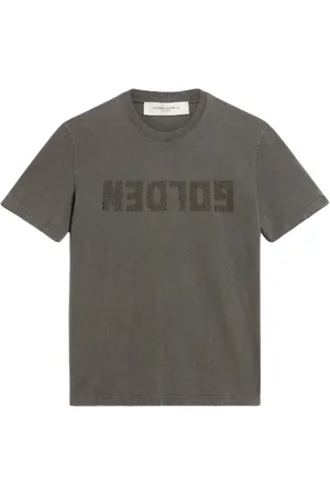 Golden Goose Koszulki, Kobieta, Szary, M, Szare T-shirty i Pola